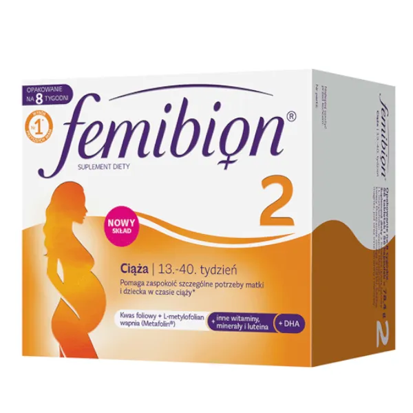 Femibion 2 - II-III ტრიმესტრი & ლაქტაცია - პრენატალური ვიტამინები საქართველოში